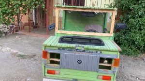 Корч из досок