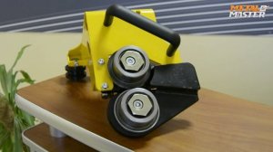 Регулировка роликового ножа для листогиба Metal Master LBM