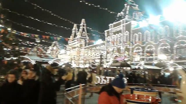 Красная площадь. Декабрь 2016. Карусель. смотреть онлайн