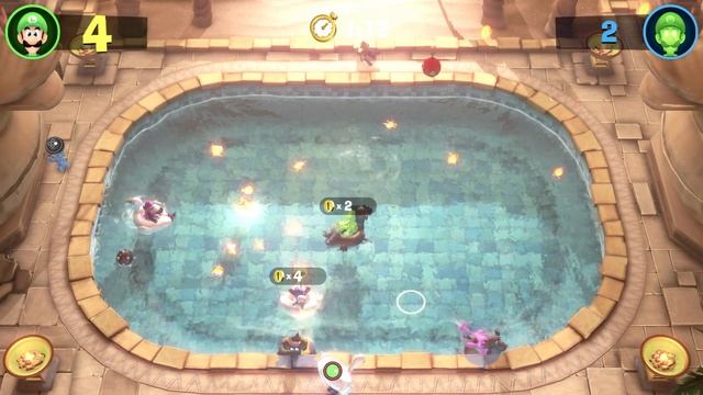 Luigis Mansion 3 Co-Op ScreamPark 8 Player! смотреть онлайн