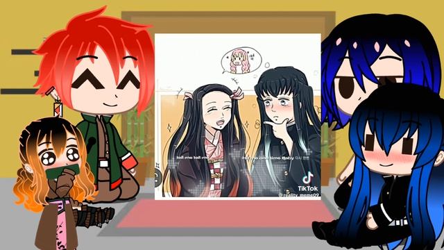 demon slyer react to nezuko and ship muinezu смотреть онлайн