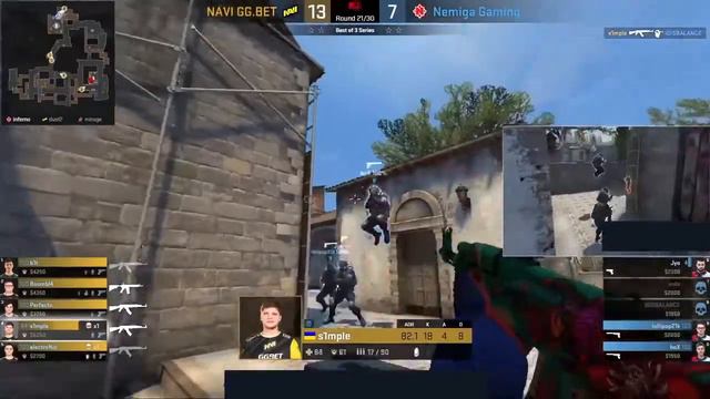 S1mple удивился тактики от огурцов смотреть онлайн