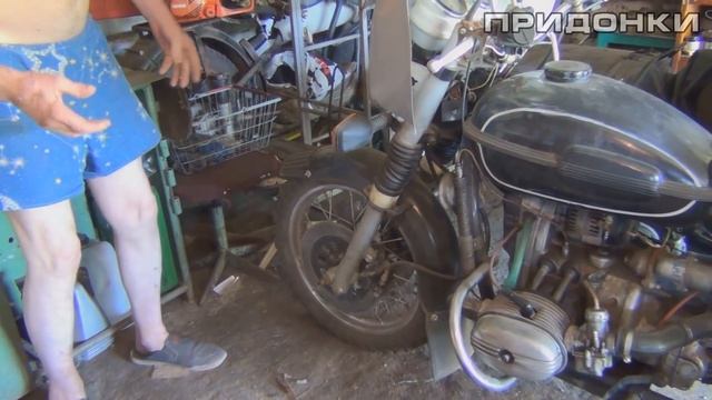 Переделанный мотоцикл Урал моего Сенсея смотреть онлайн