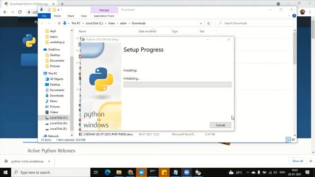 installation of Python смотреть онлайн