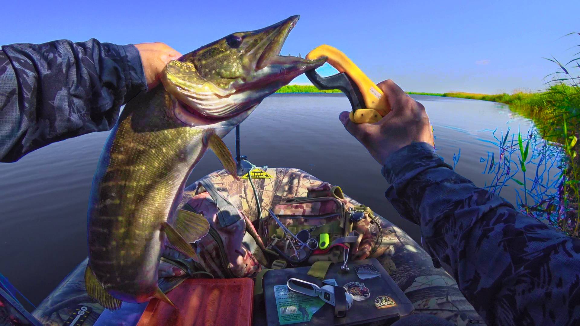 УСТАЛ ИХ ЛОВИТЬ!БЕШЕННЫЙ ЖОР ЩУКИ В ИЮНЕ!Рыбалка в июне 2024 смотреть онлайн