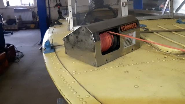 Прогресс-2, нюансы установки якорной лебедки. смотреть онлайн
