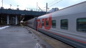 Электровоз ЭП2К-457 с поездом № 74 Санкт-Петербург – Тюмень