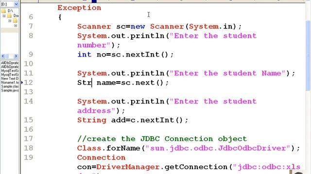36 Advanced java tutorial | JDBC | insert the data into MS Excel sheet from java appli | adv java смотреть онлайн