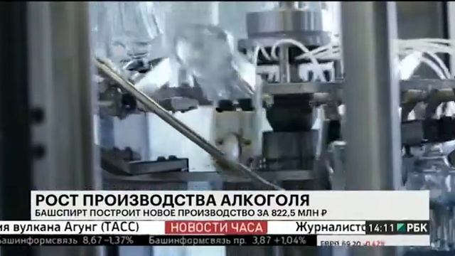 Башспирт построит новое производство за 822,5 млн руб. смотреть онлайн