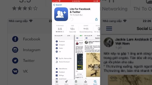 How To Download Facebook Lite In IPhone 6s 7 8 plus смотреть онлайн