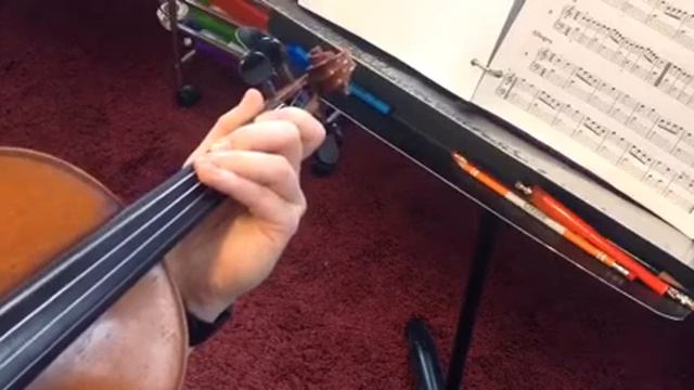 24 Short and Easy Pieces, 4. Allegro bass clef on violin смотреть онлайн