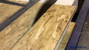 Форматно-раскроечный станок для СИП и сэндвич панелей.  Как легко пилить СИП панели. sipstanok.ru