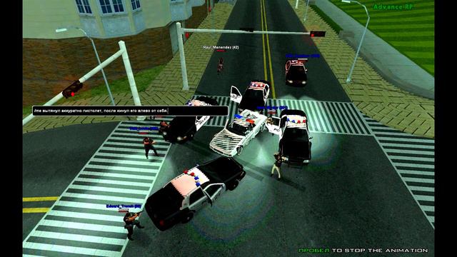 ADVANCE RP GREEN | МВД | TRAFFIC STOP 10-66 смотреть онлайн