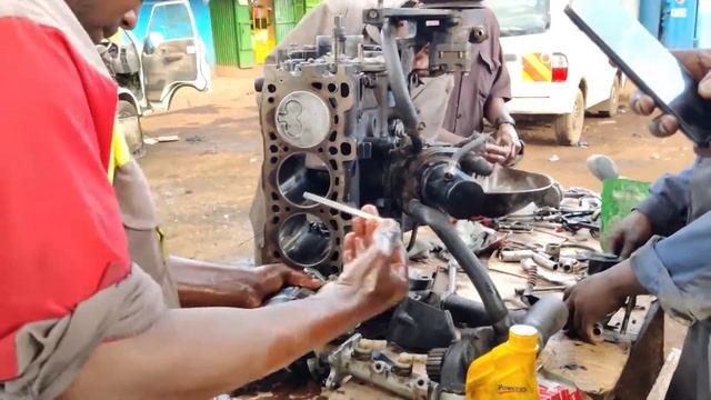 Mazda Bongo With Nissan RF Diesel Engine Rebuild / OVERHAUL смотреть онлайн