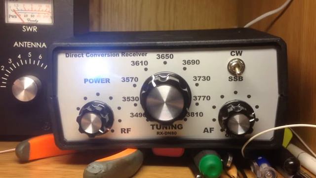 Эфир 80м перед Пасхой (часть №2 оказалось трезвый), приёмник разработан SP5DDJ смотреть онлайн