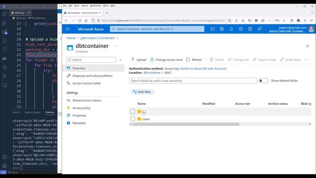 Azure Storage Automation with Python: Azure Storage API Tutorial смотреть онлайн