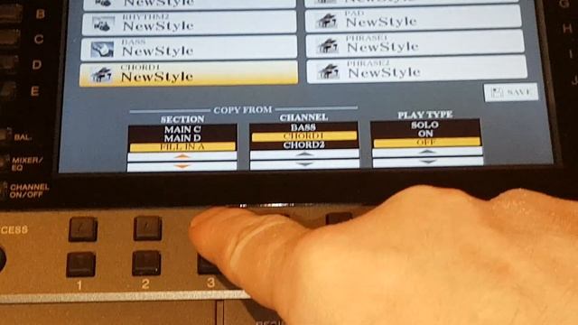 YAMAHA PSR S970 работа над стилем смотреть онлайн