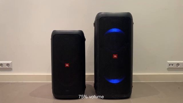 Jbl Partybox 100 VS Jbl Partybox 300 смотреть онлайн