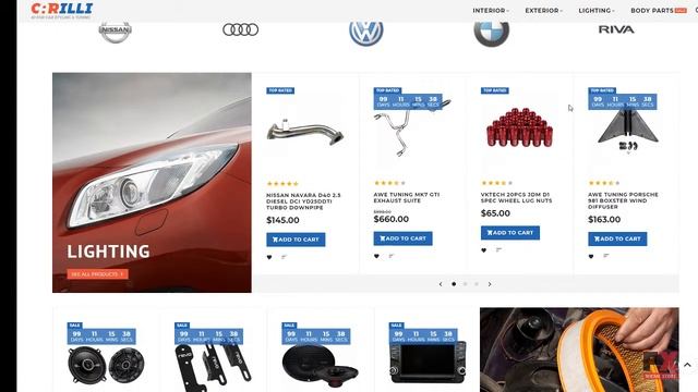 Carilli - Car Tuning Magento Theme TMT | Free Template Davey Wilton смотреть онлайн