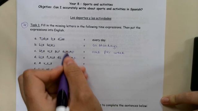 KS3 Spanish - Time expressions смотреть онлайн