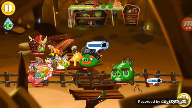 Angry birds epic Defeating the 100k health boss in one hit? смотреть онлайн