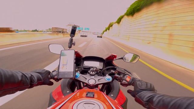 МотоВлог Байкер Джек Honda CBR500R по дорогам израиля