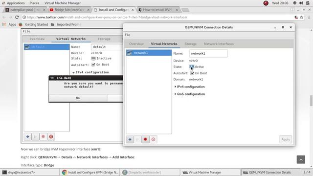 KVM bridge-setup смотреть онлайн