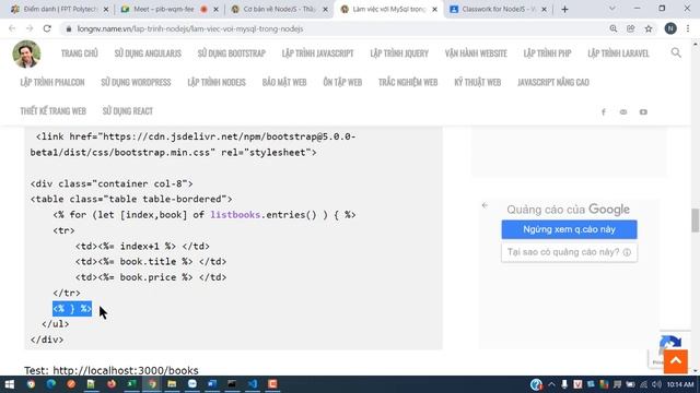 Làm việc với Mysql trong NodeJS смотреть онлайн