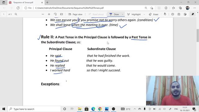 Sequence of Tenses| how to fill verb forms? ICSE- Tense Advanced смотреть онлайн