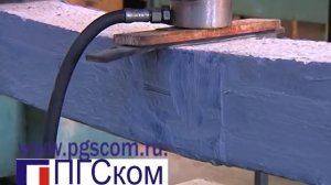 Испытание железобетона усиленного углеволокном