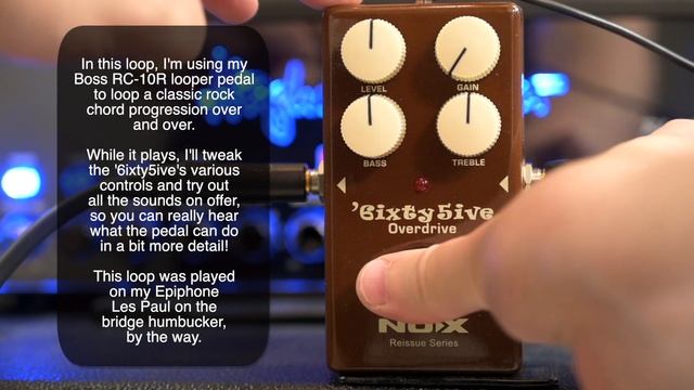 NUX ‘6ixty5ive Overdrive | Amazing transparent overdrive/Timmy tones for under $50! Review & Demo смотреть онлайн