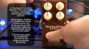 NUX ‘6ixty5ive Overdrive | Amazing transparent overdrive/Timmy tones for under $50! Review & Demo