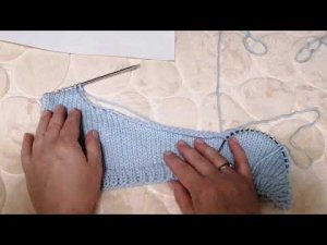 как провязать горловину спицами без ступенек. универсальная схема расчёта горловины.