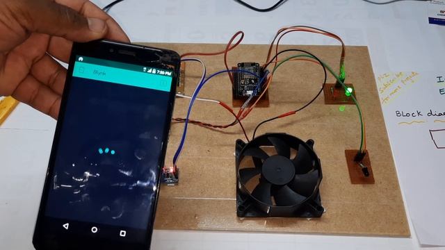 IoT based Fire Detector & Automatic Extinguisher using NodeMcu ESP8266 Blynk Notification смотреть онлайн