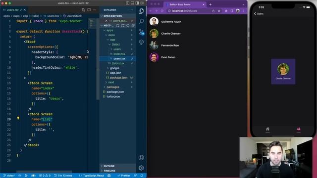 Fernando Rojo: Is React Native + Next.js production-ready? смотреть онлайн