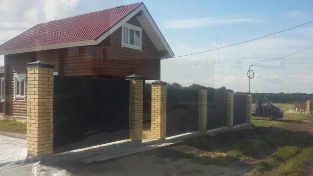 Забор из матового профлиста смотреть онлайн