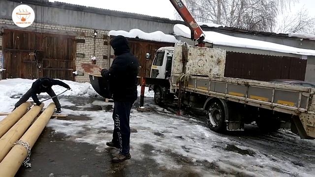 Установка треноги для банного чана смотреть онлайн