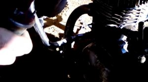 Установил  12в катушку на 6в мотоцыкл иж