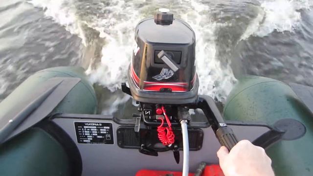 лодочный мотор Mercury 5. Провал в работе. смотреть онлайн