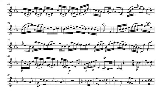 Play the Violin sheet music with Ann Monoyios/ Hasse: Aria, "Perdero l'amato bene" смотреть онлайн