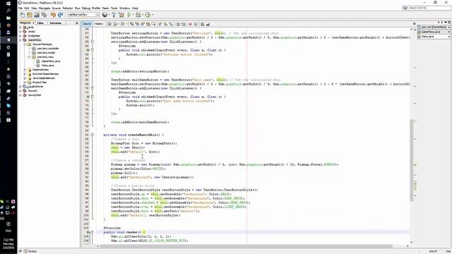 Java - Simple game menu in lib GDX смотреть онлайн