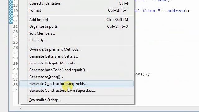 Passing Arguments from Enclosing Class to Top Level Class in Eclipse смотреть онлайн