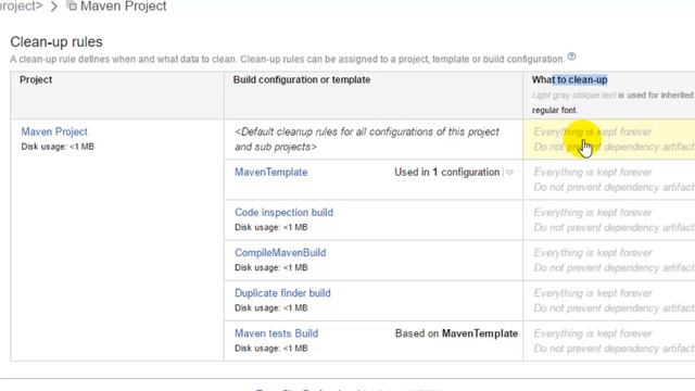 Clean up rules of project in TeamCity смотреть онлайн