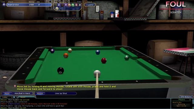 Virtual Pool 4 Multiplayer Gaming #3 смотреть онлайн