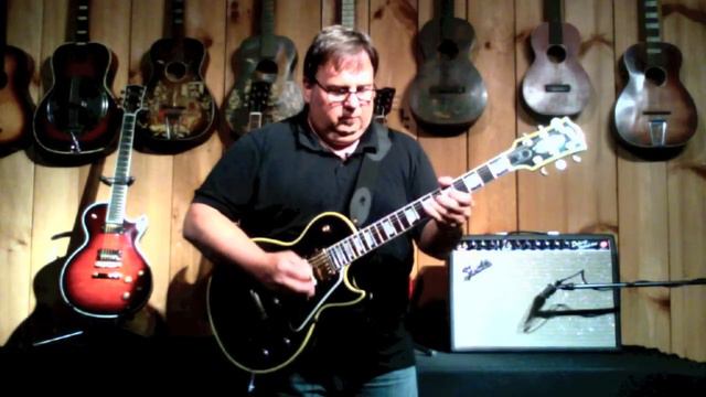 Garrett Park Guitars - 2008 Gibson Jimmy Page Black Beauty Custom #382 смотреть онлайн