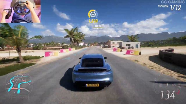FORZA HORIZON 5| Playa Azul Circuit | Porsche Taycan S Wp| Intel13900 |G29 Logitech| смотреть онлайн