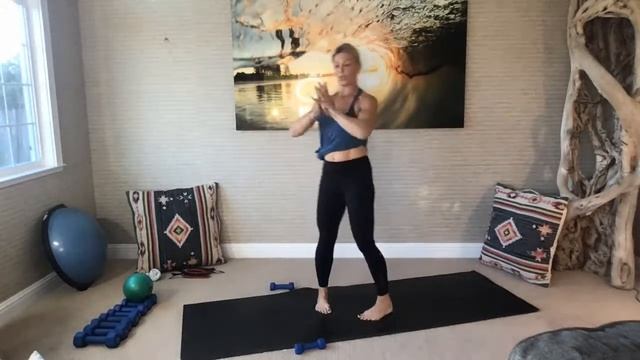 60 Min | Pilates Fusion #7 | Light Dumbbells+Pilates Ball | Pilates+Barre+Fitness