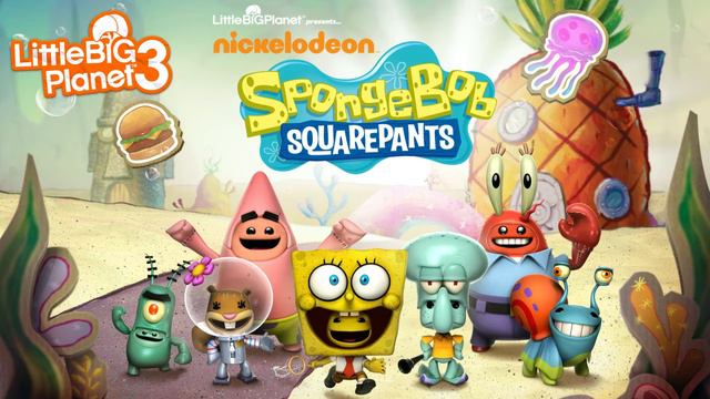 LittleBigPlanet 3 Soundtrack (SpongeBob DLC) - Krabby Patty смотреть онлайн