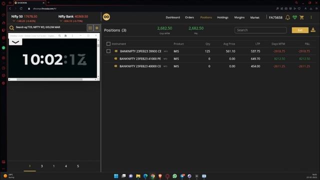22-02-2023 | Banknifty SECRET Python Trading Bot - Live Trades смотреть онлайн