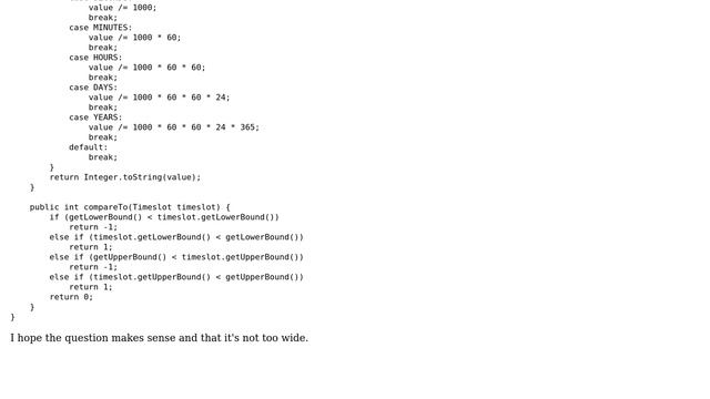 Software Engineering: Deciding the best way of modeling a timeslot or period of time for a schedule смотреть онлайн